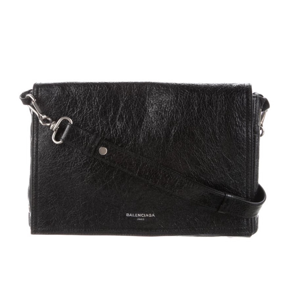 Balenciaga Papier Snap Clutch Bag Convertible clutch/ crossbody